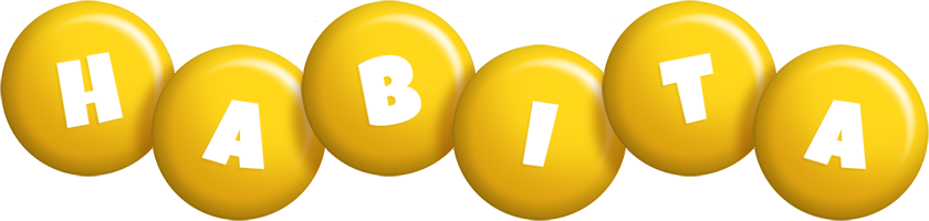Habita candy-yellow logo