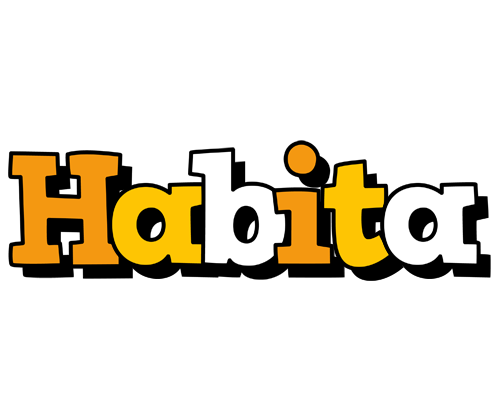 Habita cartoon logo