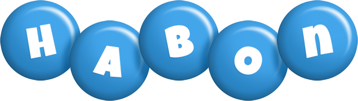 Habon candy-blue logo