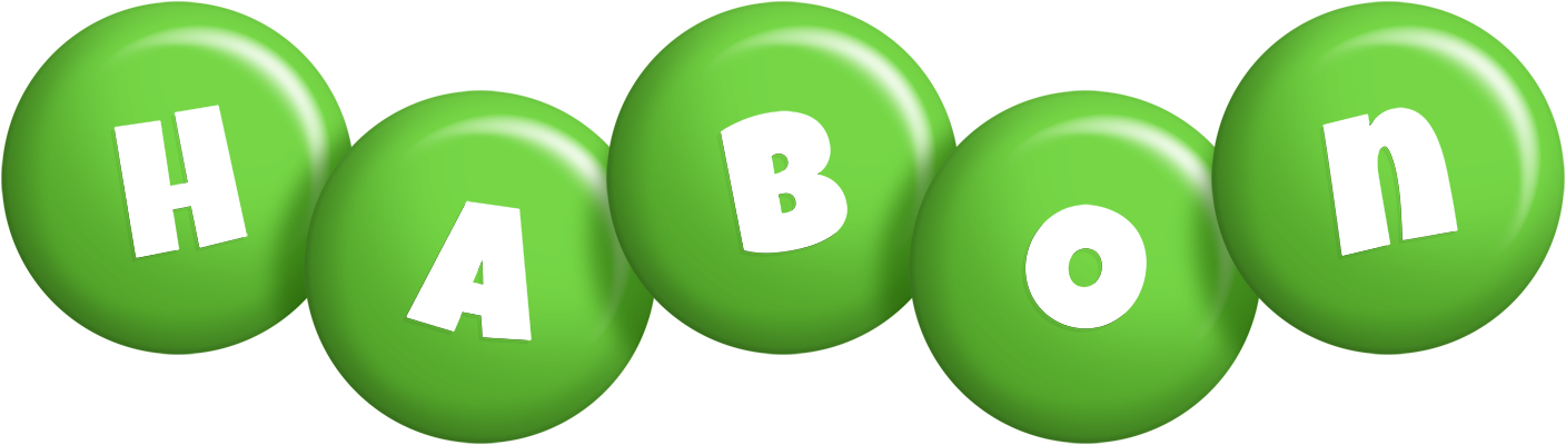 Habon candy-green logo
