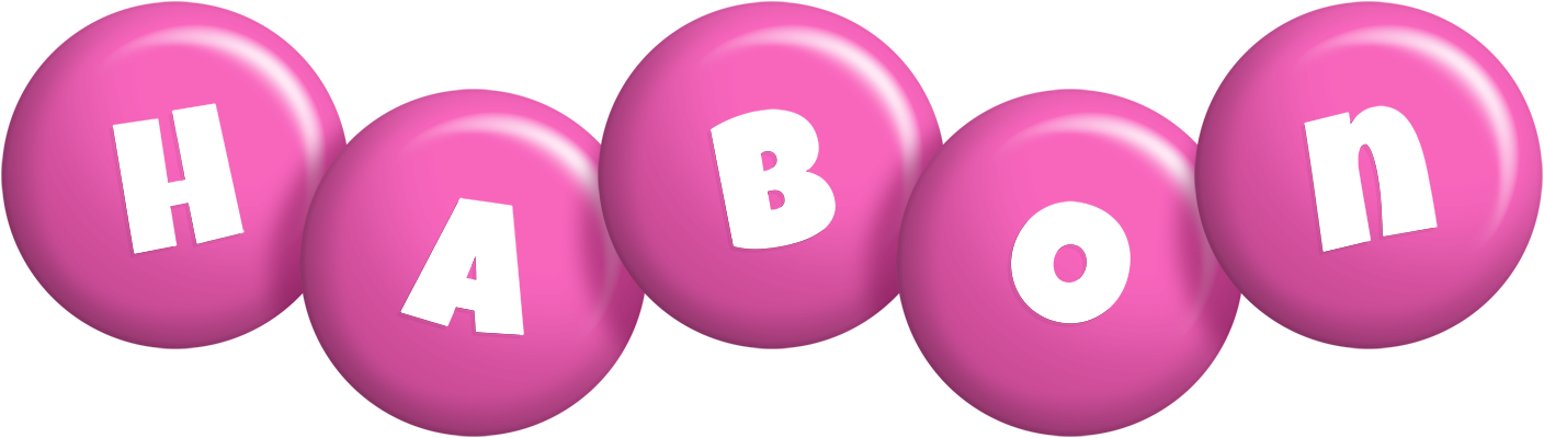 Habon candy-pink logo