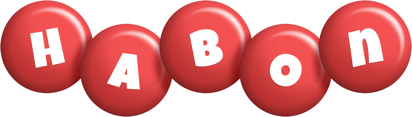 Habon candy-red logo