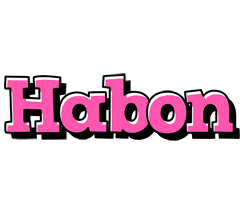 Habon girlish logo