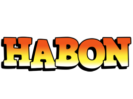 Habon sunset logo