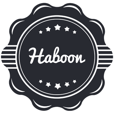Haboon badge logo