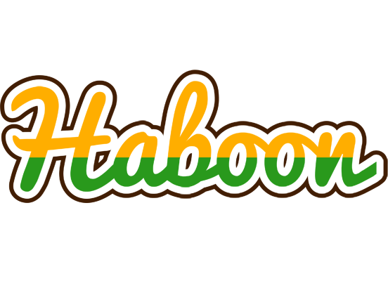 Haboon banana logo