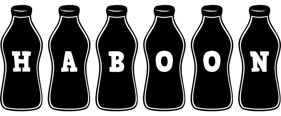 Haboon bottle logo