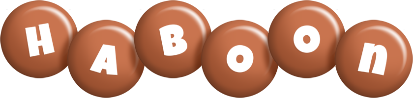 Haboon candy-brown logo