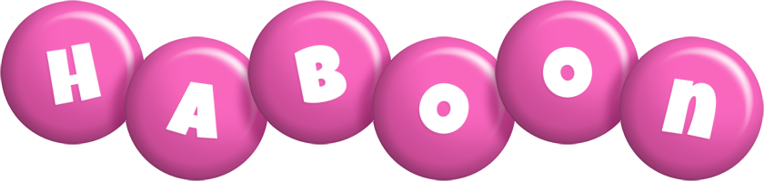 Haboon candy-pink logo