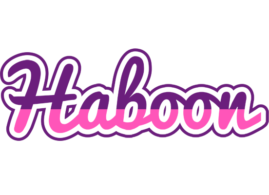 Haboon cheerful logo