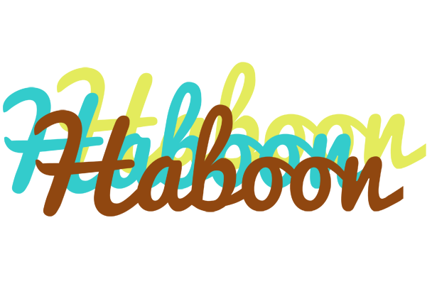 Haboon cupcake logo