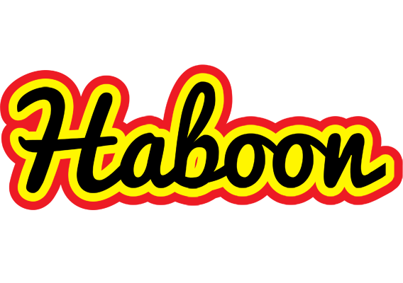 Haboon flaming logo