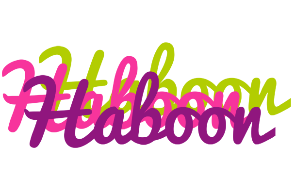 Haboon flowers logo