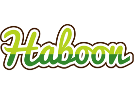 Haboon golfing logo