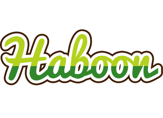 Haboon golfing logo