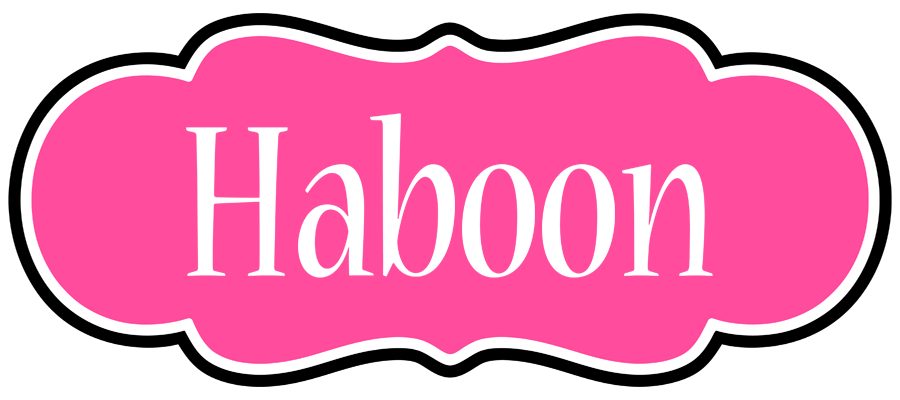 Haboon invitation logo