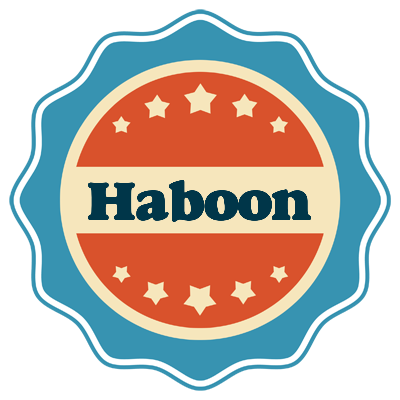 Haboon labels logo