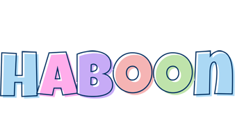 Haboon pastel logo