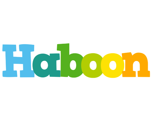 Haboon rainbows logo