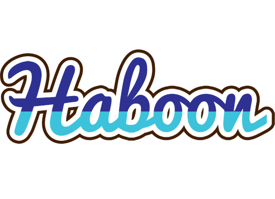 Haboon raining logo