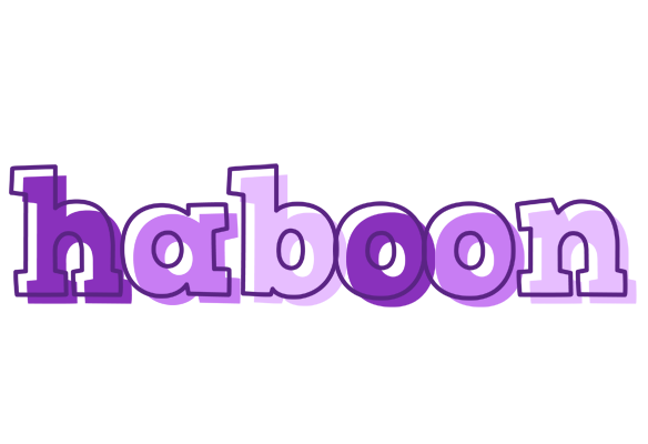 Haboon sensual logo