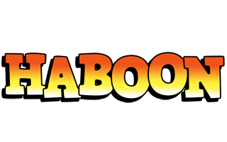 Haboon sunset logo