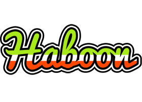 Haboon superfun logo