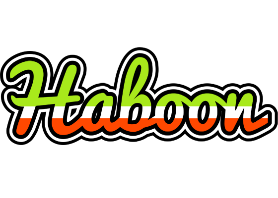 Haboon superfun logo