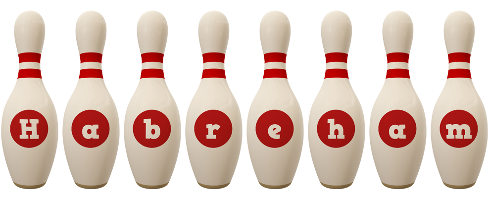 Habreham bowling-pin logo