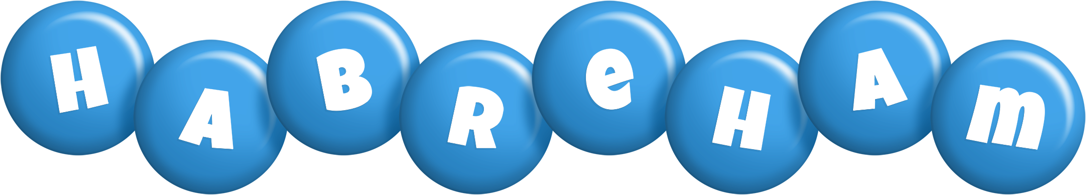 Habreham candy-blue logo