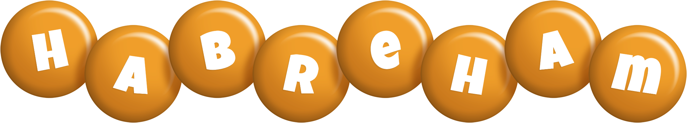 Habreham candy-orange logo