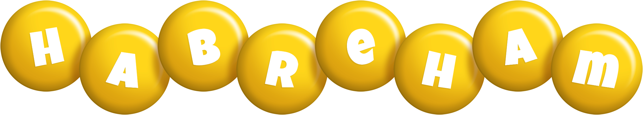 Habreham candy-yellow logo