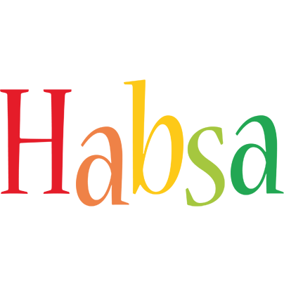 Habsa birthday logo