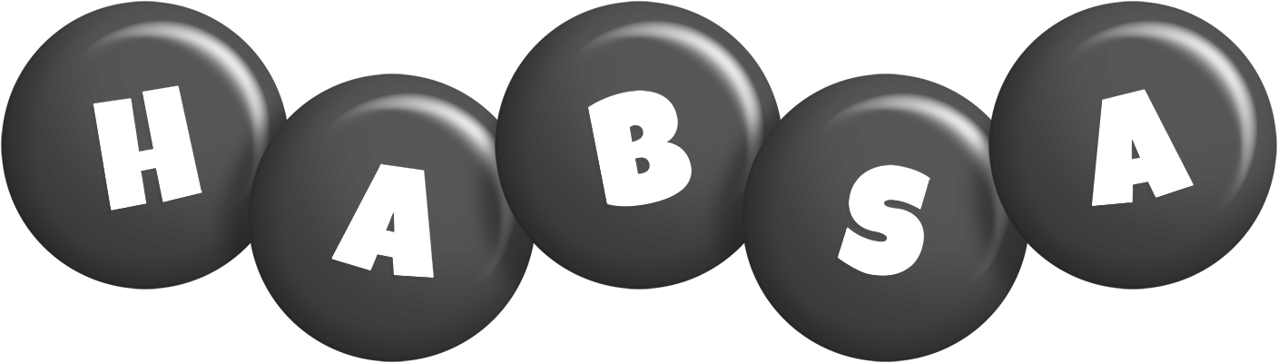 Habsa candy-black logo