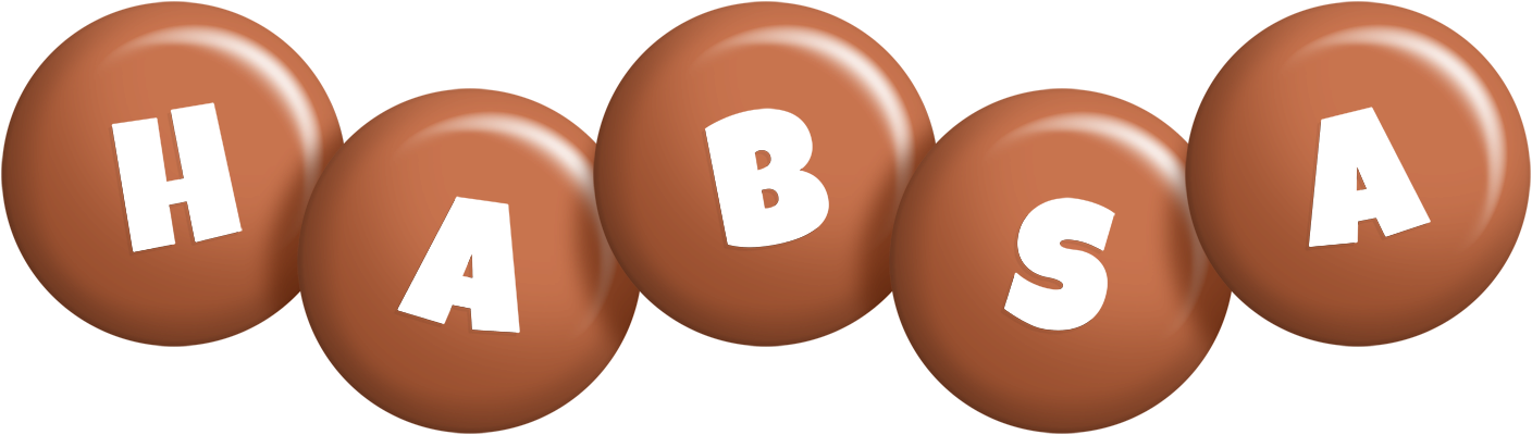 Habsa candy-brown logo