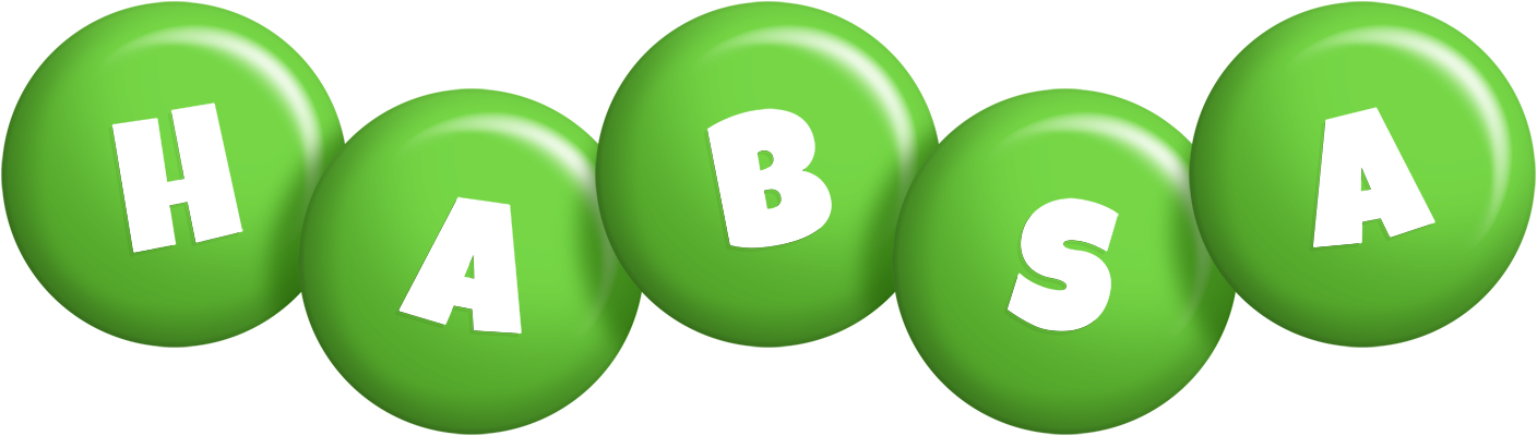 Habsa candy-green logo