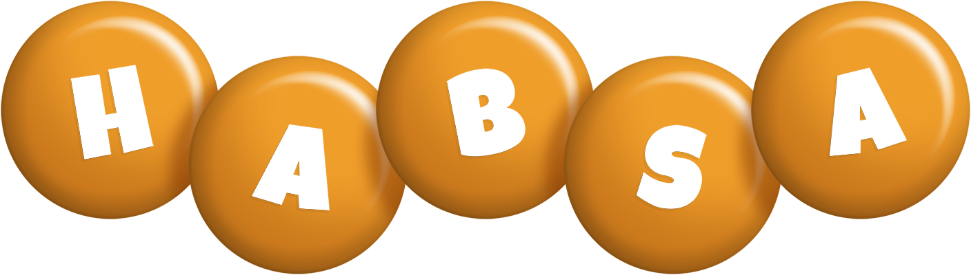 Habsa candy-orange logo