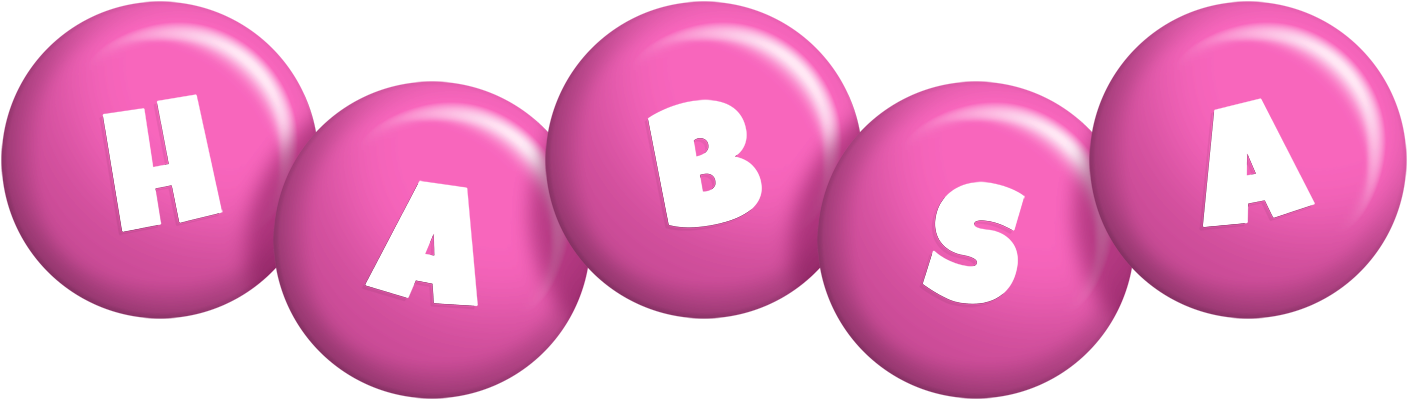 Habsa candy-pink logo
