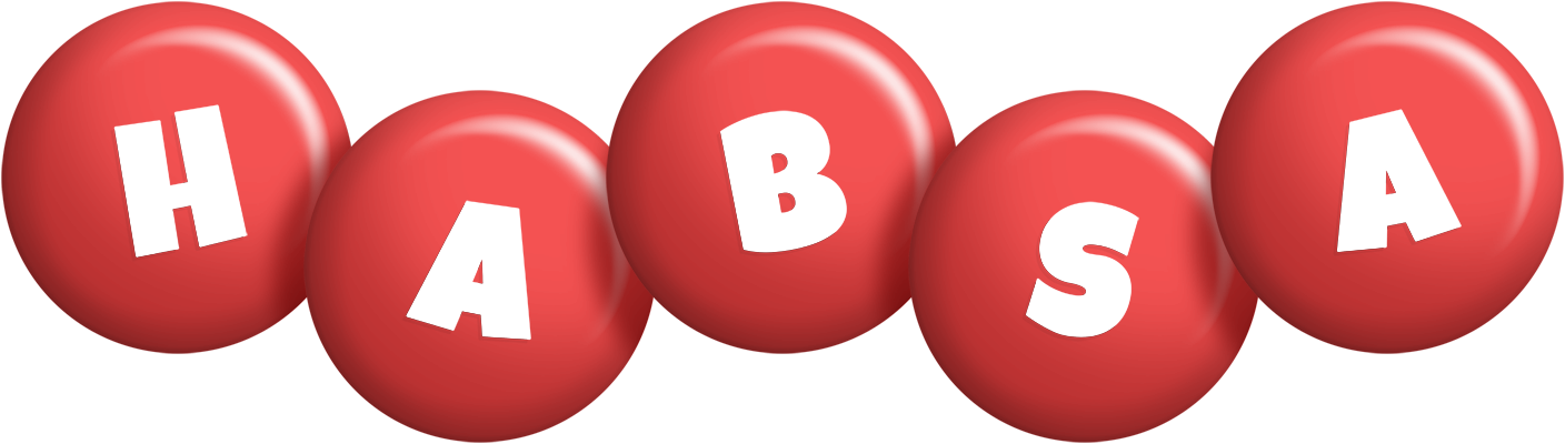 Habsa candy-red logo