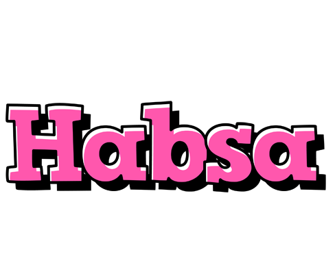 Habsa girlish logo