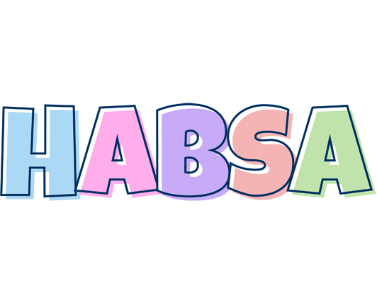 Habsa pastel logo