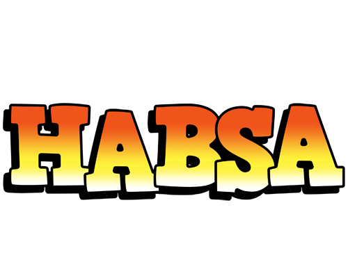 Habsa sunset logo
