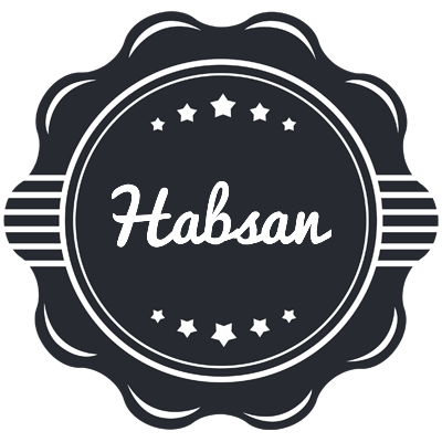 Habsan badge logo