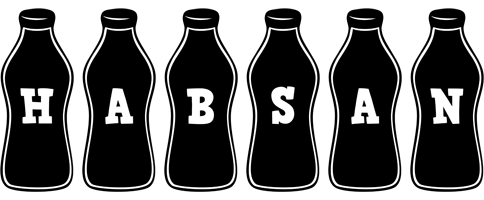 Habsan bottle logo