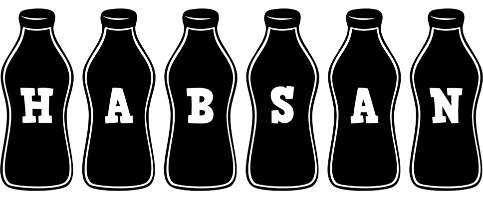 Habsan bottle logo