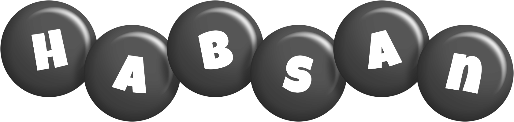 Habsan candy-black logo