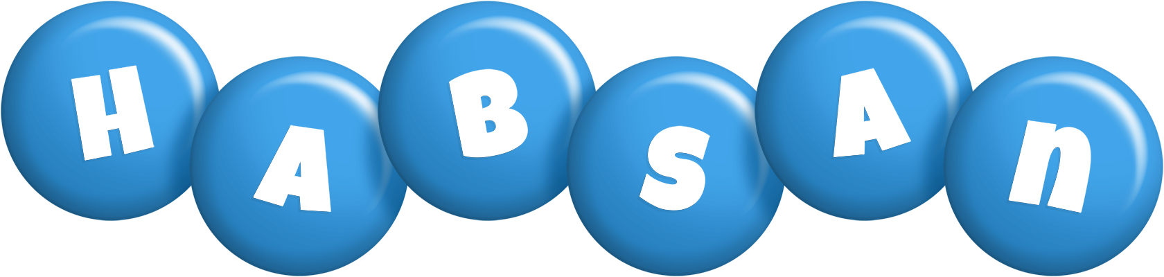 Habsan candy-blue logo