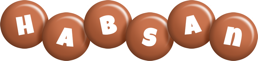 Habsan candy-brown logo