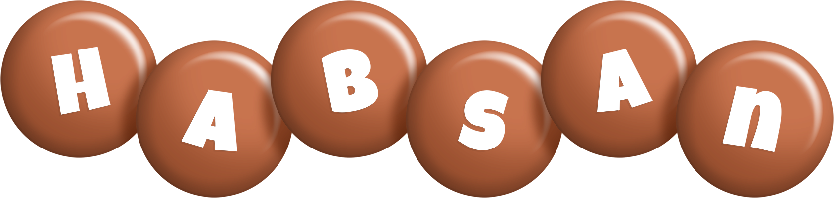 Habsan candy-brown logo