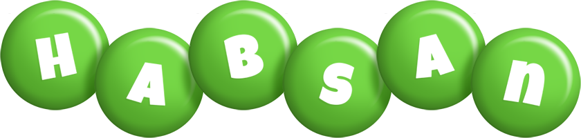 Habsan candy-green logo